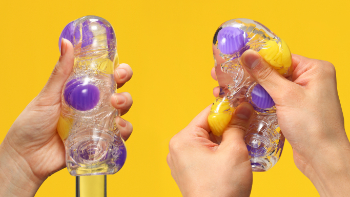 TENGA 3D 내부 형상을 뒤집으면 외관 형상이 내부로.